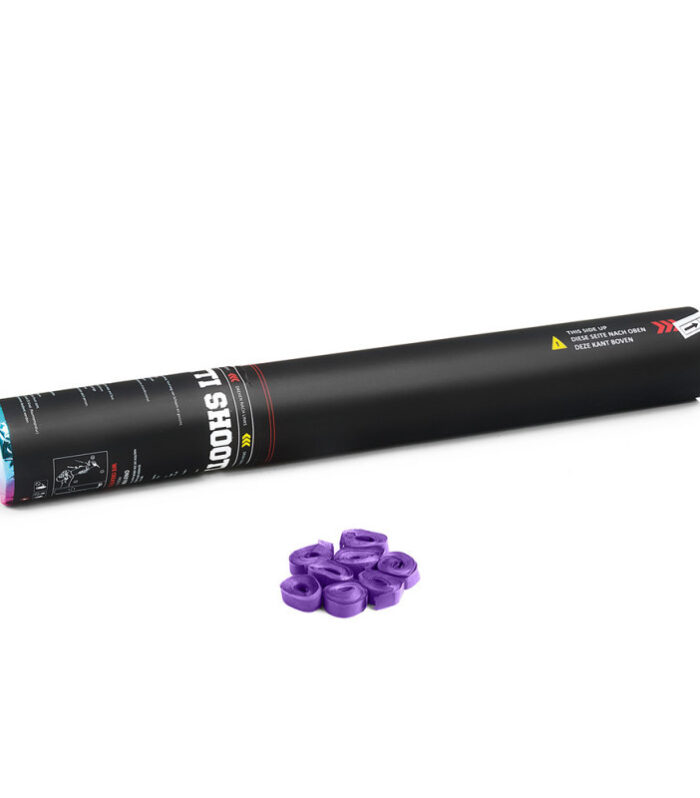 TCM FX - Kézi működtetésű Szalag Ágyú 50cm - Lila